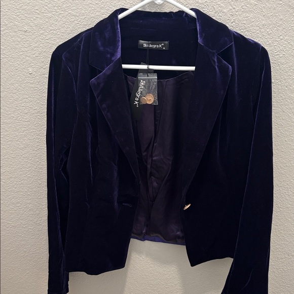 Allegra K Jackets & Blazers - Allergra Purple jacket stunning